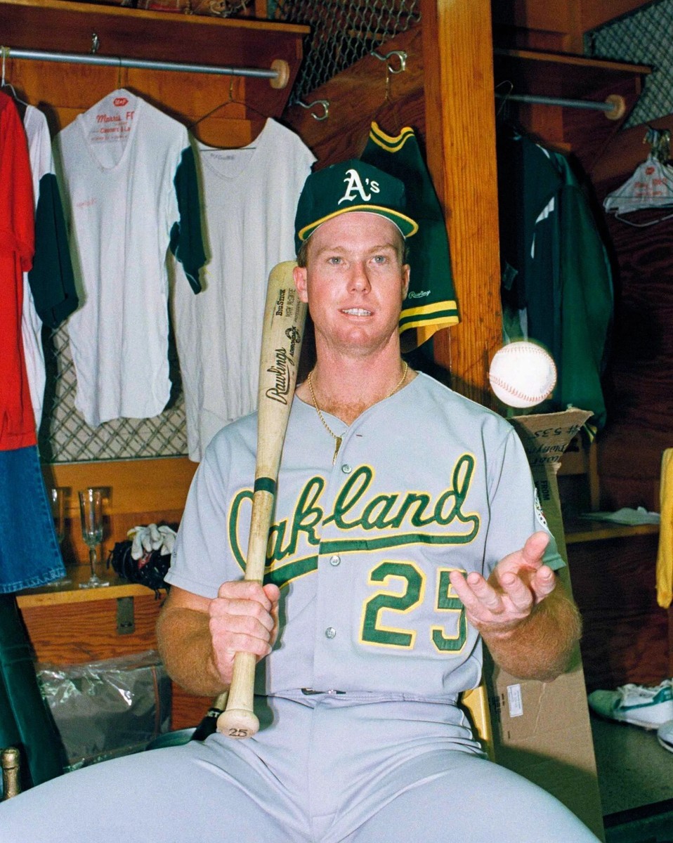 Oakland Athletics Mark McGwire 8x10 Photo MLB Baseball Print