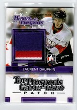 2013-14 ITG Heroes and Prospects Jersey Patches #TPM02 Laurent Dauphin *#/30