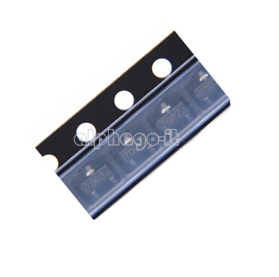 50 Stück NEU 2N7002 702 7002 SOT-23 ( SMD) N-Kanal 60V 115mA MosFET NEU