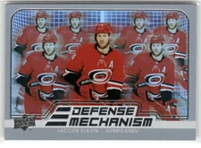 2022-23 Upper Deck #DM-18 Jaccob Slavin Defense Mechanism