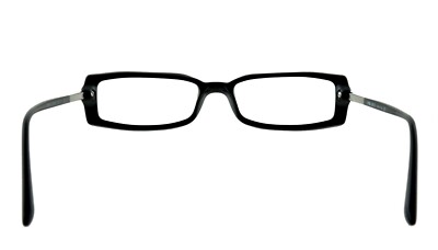 PRADA VPR18I 1AB-1O1 50mm Black Eyeglasses With Box & Case Prada | Accessories | Prada Vpr8i 1ab1o1 5mm Black  main image 4