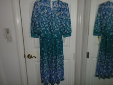 Vintage Meryl Fashions LTD. Dress Size 10 New With Tags