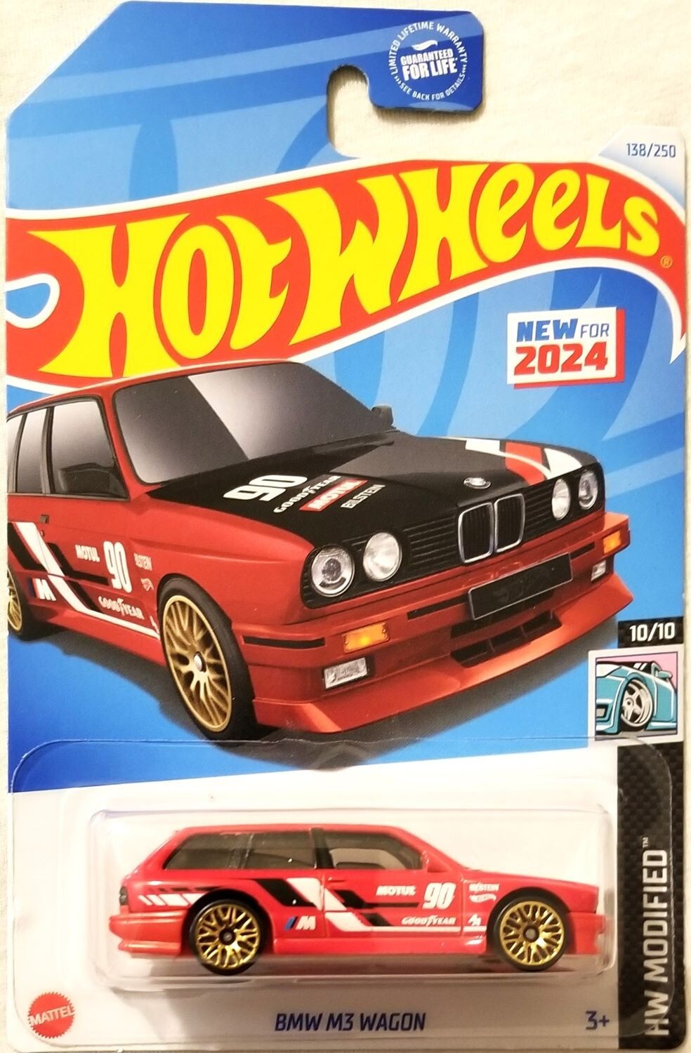 Hot Wheels - 2024 HW Modified 10/10 BMW M3 Wagon 138/250 (BBHTD89)
