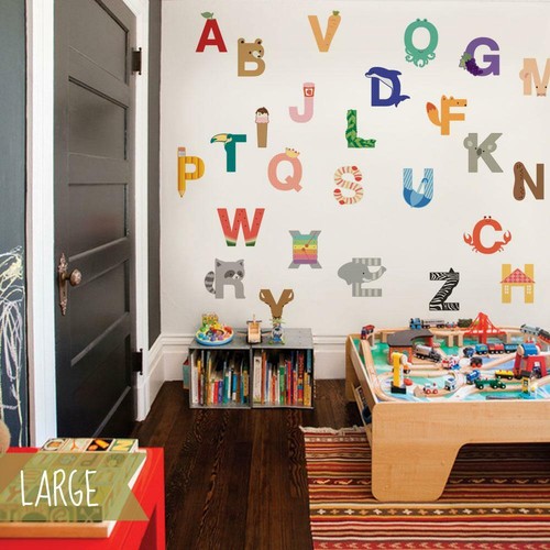 Alphabet Wall Stickers - Bild 8 von 15