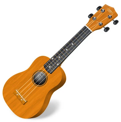 Classic Cantabile US-100 Ukulele Holz Hawaii Gitarre Uke Sopran Mensur Natur