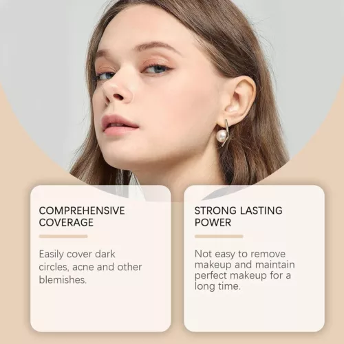 Colored Clay CC Undereye Corrector Under Eye Concealer Eye Corrector and Brush - Picture 3 of 15