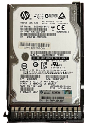 EG0900FBVFQ - Refurbished - HP / HITACHI GLOBAL 900GB 10K RPM SAS 2.5 INCH SMALL FORM FACTOR SFF