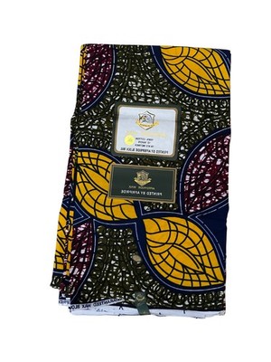 High Quality African Fabric 100% Hitarget Ankara Wax Print 6 Yards