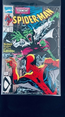 Spider-Man #2 1990 NM  Todd McFarlane Torment Part 2 Lizard Marvel