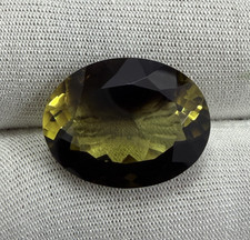 100% Natural Bio-Lemon Quartz Oval Cut Loose ...
