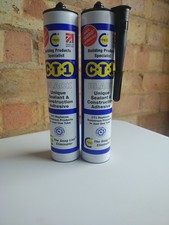 CT 1 Sealant & Adhesive - Black 290ml X 2 C Tec