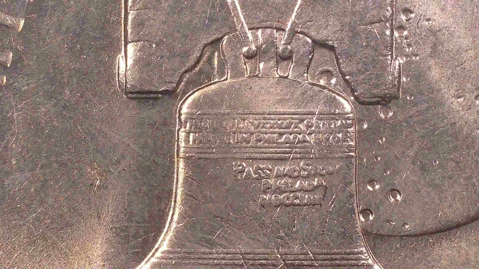 1776-1976 D Type 2 Eisenhower Dollar Ike Dollar NGC MS65 Weak Struck Motto Error - Image 4 of 4