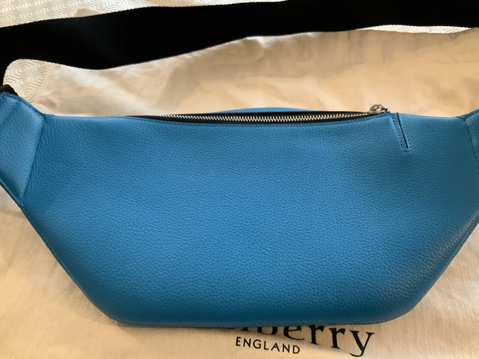 Mulberry Utility Postman’s Buckle Belt Bag Portobello Blue image 3