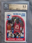 1989-90 NBA Hoops - All-Star Game Michael Jordan #21 Bgs 9.5 Gem Mint