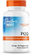 Doctor’s Best PQQ with BioPQQ, Vegan Nervous System Support, 30 Veggie Caps