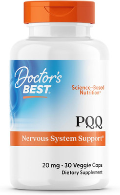 Doctor s Best PQQ with BioPQQ, Vegan Nervous System Support, 30 Veggie Caps