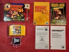 Donkey Kong 64 (Nintendo 64 1999) CIB 100% Complete In Box - Authentic - Tested