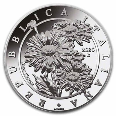 2025 Italy 1 oz Silver Flora & Fauna - The Daisy MS-69 NGC (ER) | eBay