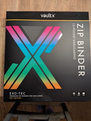 Vault X 12-Pocket Exo-Tec Zip Binder ME1 Mega Evolution