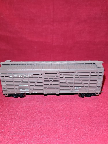 Coche de ganado Athearn HO Atchison Topeka y Santa Fe AT&SF # 26489 | Zustand: Used