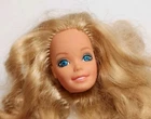 BARBIE HEAD ONLY DAY TO NIGHT 1984 VTG SUPERSTAR FOR REPLACEMENT OR OOAK DOLL