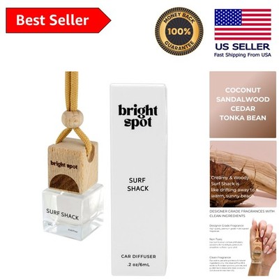 Elegant Surf Shack Air Freshener | Coconut, Santal & Wood | Eco-Friendly Gift