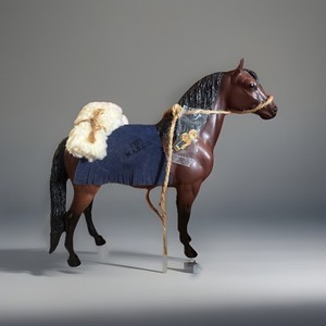 VTG 1987 Madame Alexander MADCC Deep In The Heart Of Texas Breyer Horse/Pin/RARE