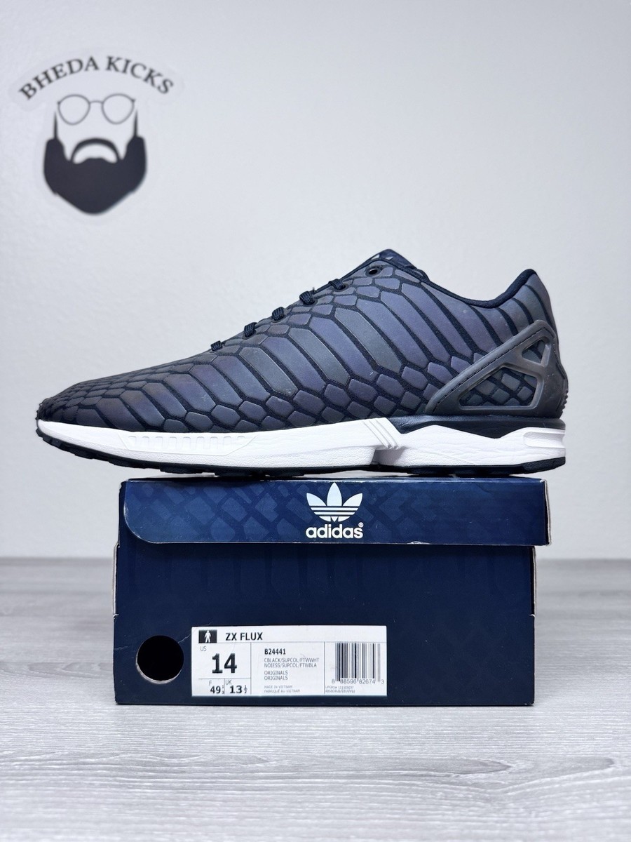 Size 14 - Adidas ZX Flux XENO Reflective for sale online | eBay