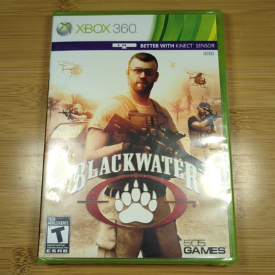 Blackwater Xbox 360 Brand New Game Special [2011 Shooter] Free Shipping! 