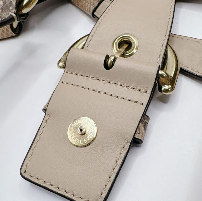 COACH python pattern shoulder bag F17419 snake pa… - image 14