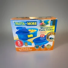 Pasta N' More Microwave Pasta Cooker New In Box As Seen On TV 