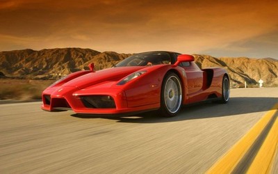 Ferrari Enzo 5 A1-A4 Super Car Poster Garage Höhle Auto Hypersport High End Eli