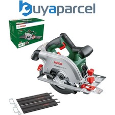 Bosch Cordless Circular Saw UniversalCirc 18V- 2 Guide Rails + Clamps 06033B1401