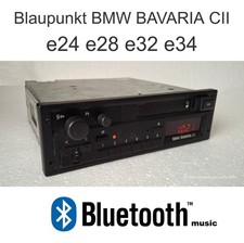 Radio Coche Original BMW Bavaria CII Blaupunkt con Bluetooth E24 E28 E30 E32 E34