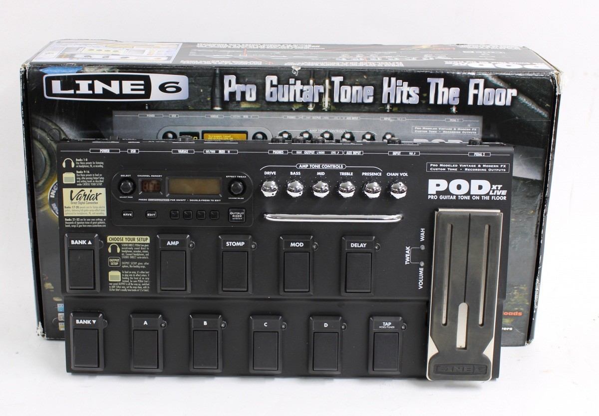 N1005 ■LINE6 POD XT LIVE マルチエフェクター ギター ギターマルチエフェクター：LINE6 POD xt Liveのレビュー | DTM Review