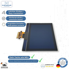 Premium LCD Display VW Eos Tacho Kombiinstrument Highline FIS MFA Schaltafel