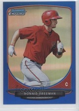 2013 Bowman Prospects Chrome Blue Refractor 112/250 Ronnie Freeman #BCP51 0a7