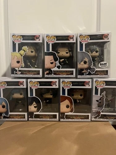 Jujutsu Kaisen Funko Pop! Bundle/Lot In box, Includes Hanami, Nobara, and Mahito