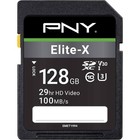 Karta pamięci flash PNY 128GB Elite-X Class 10 U3 V30 SDXC - 100 MB/s