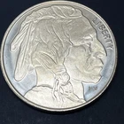 1 oz .999 Silver Buffalo Round HM Mint