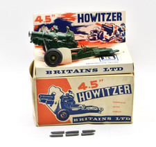 Vintage Britains 9725 4.5 Howitzer Model In Original Box