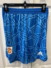 Manchester United Adidas Soccer Shorts Youth Large 12-14 