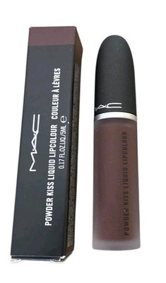 MAC Powder Kiss Liquid LipColour  #954 REKINDLED  0.17 fl oz /5 ml NIB