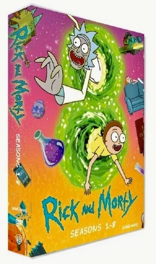 Rick and Morty The Complete Season 1-8 DVD - Image 2 of 3