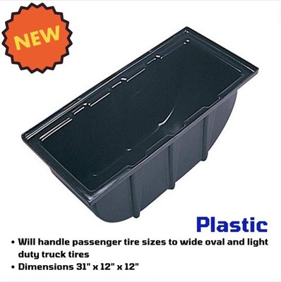 Heavy Duty Auto Shop Plastic Tire Tube Test Tank Tub for Finding Tire Air Leaks