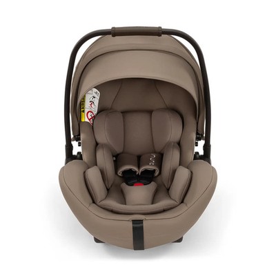 Nuna Babyschale Autositz Babysitz ARRA flex schwarz Merinowolle TENCEL Sitz