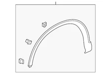 Genuine Honda 2017-2022 Honda CR-V - Protector R Front Wheel Arch 74115-TLA-A02