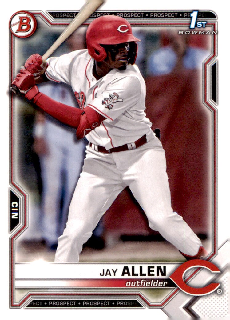 2021 Bowman Draft #BD-11 Jay Allen