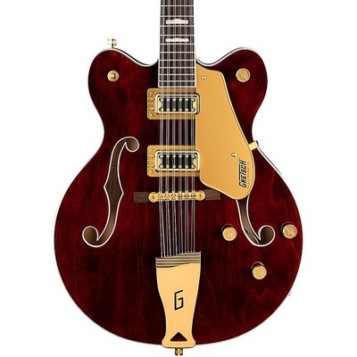 Gretsch G5422G12 Electromatic Hollowbody 12String Gold HW Guitar Walnut Stain