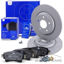 ATE BREMSSCHEIBEN +CERAMIC BELÄGE HINTEN FÜR AUDI A4 B9 A5 F5 Q5 FY A6 C8 A7 4K